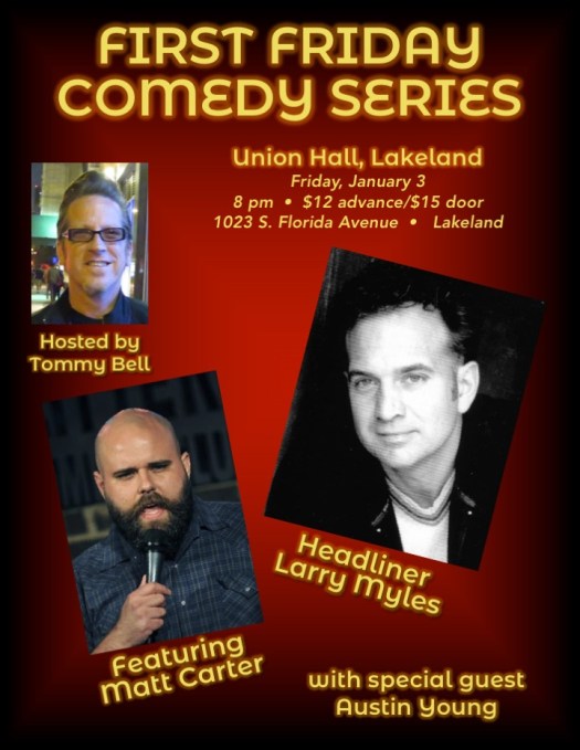 Union Hall Comedy Night Flyer-January 2020